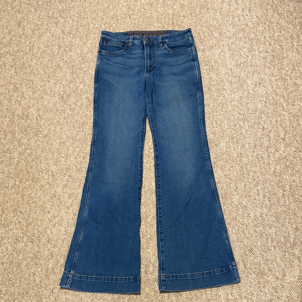 Wrangler Women's Bailey Retro High Rise Trouser size 27
